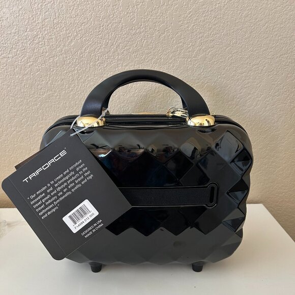 TRIFORCE Elite Performance Travelware Black Beauty Hardcase Glossy NWT - Picture 2 of 5